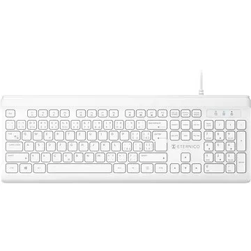 Eternico Home Keyboard Wired KD2020 bílá - CZ/SK (AET-KD2020CSWN)