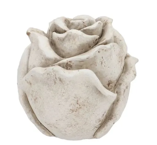 Béžovo-hnědá antik dekorace figurka šachový král - Ø 17*51 cm Clayre & Eef