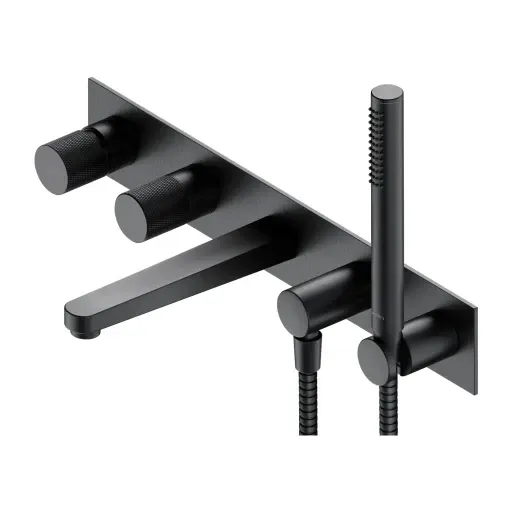 OMNIRES CONTOUR vanová baterie 5-otvorová podomítková antracit /AT/ CT8037/1AT