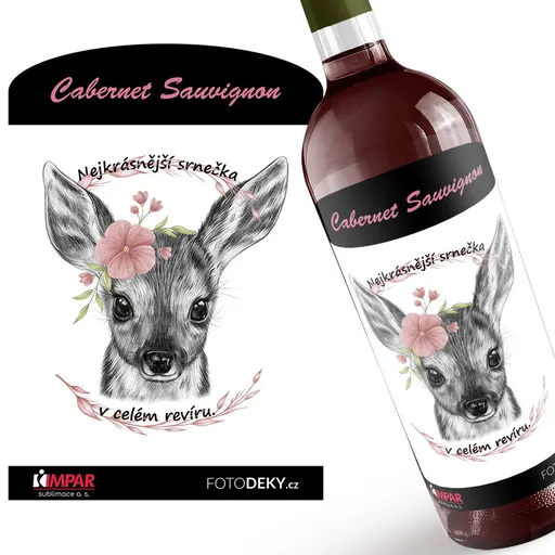 Víno Nejkrásnější srnečka (Druh Vína: Červené víno)