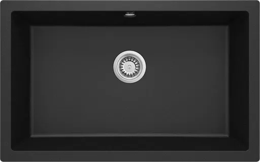 DEANTE Corda grafit metalic Granitový dřez pod desku spodní montáž ZQA_G10D