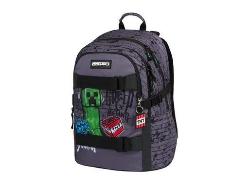 Batoh školní BAAGL Skate Minecraft