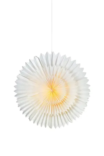 Markslöjd Solina bílá závěsná hvězda 75 cm