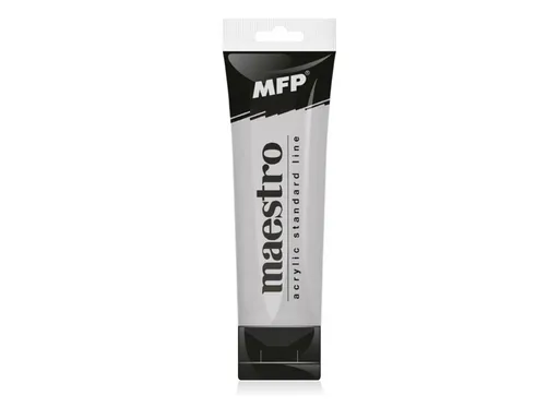 Akrylová barva MFP Maestro 75ml - metallic silver