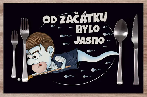 Prostírání Kulečníková spermie