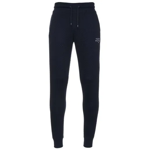 Tommy Hilfiger QUILTED TRACK Dámské tepláky, tmavě modrá, velikost