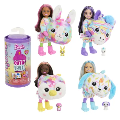 Barbie cutie reveal Chelsea barevné sny