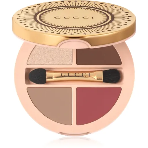 Gucci Gucci Beauty Palette de Beauté Quatuor multifunkční líčidlo pro oči, rty a tvář odstín 01 Summerina Brown 6.1 g