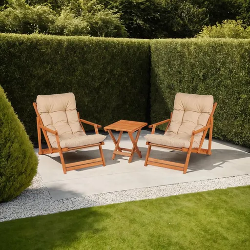 Garden Table & Chairs Set (3 Pieces) My007