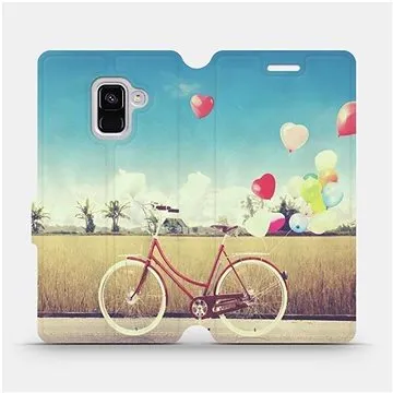 Flipové pouzdro na mobil Samsung Galaxy A8 2018 - M133P Kolo a balónky (5903226089154)