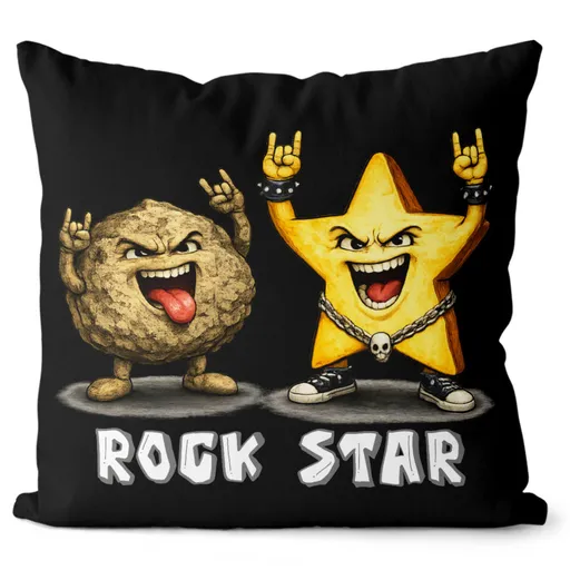 Polštář Rock Star (Velikost: 40 x 40 cm)