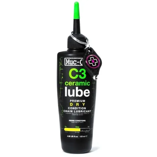 MUC-OFF C3 DRY CERAMIC LUBE Mazivo na řetěz do sucha s keramikou do sucha, dummy, velikost