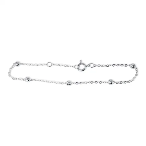 Soliter Stříbrný náramek s kuličkami 461 001 00838 04