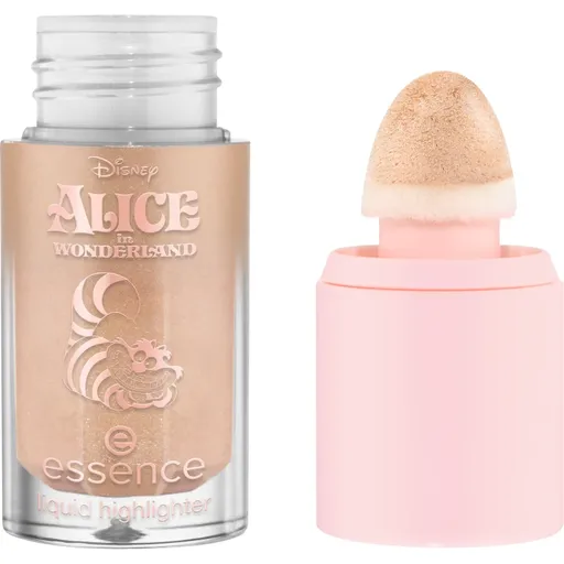 essence Disney Alice in Wonderland tekutý rozjasňovač odstín 01 - Grin & Glow 4 ml