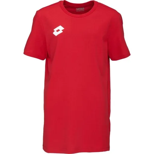 Lotto ELITE TEE Juniorské tričko, červená, velikost