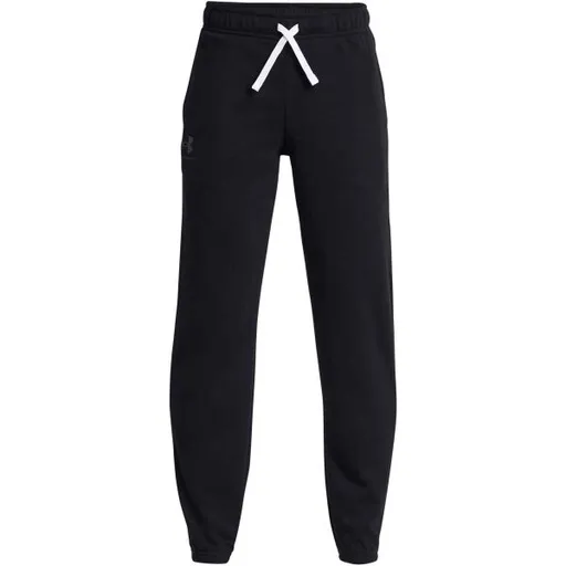 Under Armour RIVAL Chlapecké tepláky, černá, velikost M