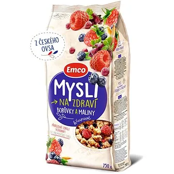 Emco Mysli borůvky/maliny 750 g (8595229910688)