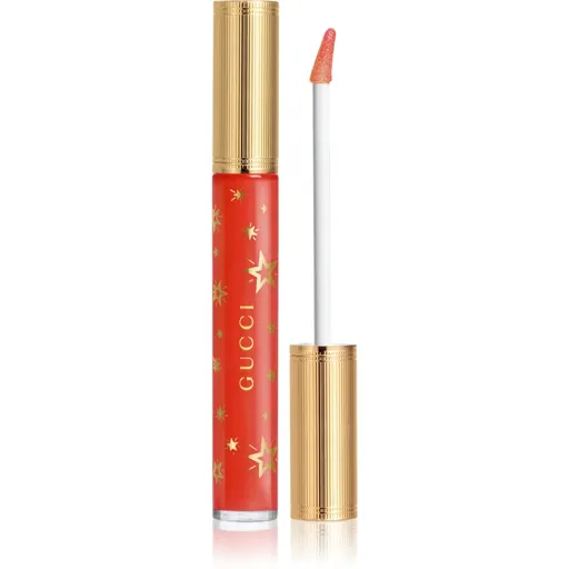 Gucci Gucci Beauty Gloss à Lèvres lesk na rty pro větší objem odstín 526 Teresina Red 6.5 ml