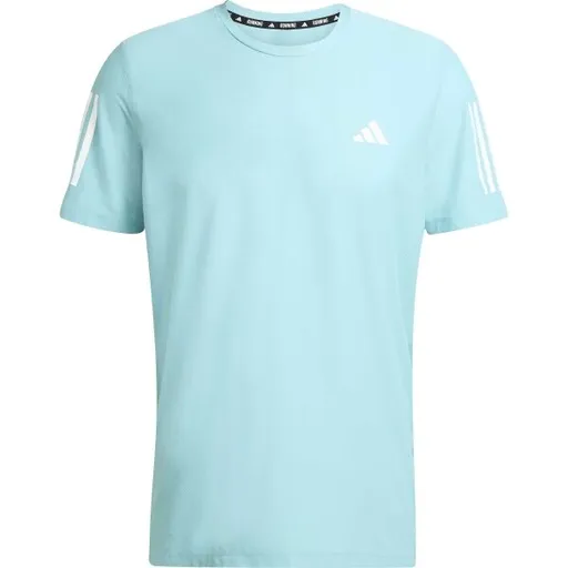 adidas OWN THE RUN B TEE Pánské sportovní triko, tyrkysová, velikost