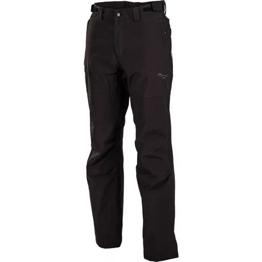 Hi-Tec TRAMAN SOFTSHELL PANTS LIGHT Pánské outdoorové softshellové kalhoty, černá, velikost XXL
