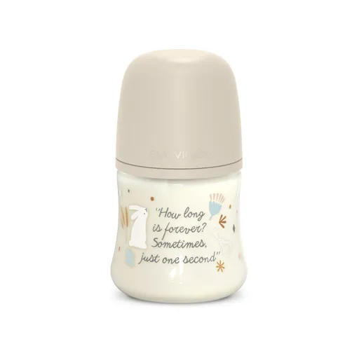 Suavinex Wonderland Kojenecká láhev průtok S 0m+ 150 ml 1 ks krémová