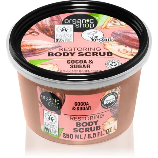 Organic Shop Body Scrub Cocoa & Sugar tělový peeling 250 ml