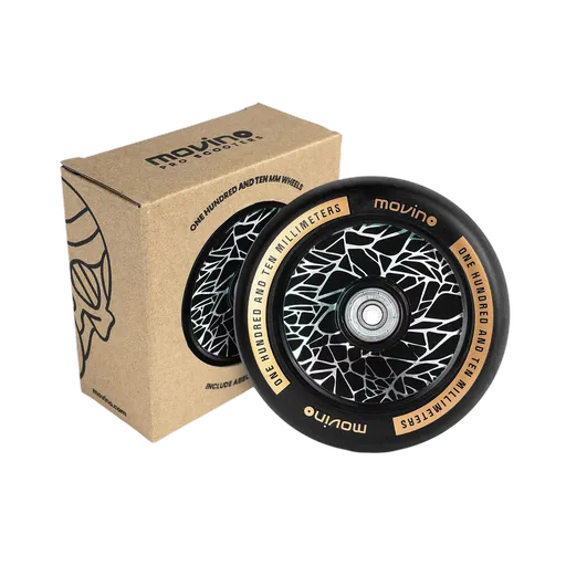 Náhradní kolečka MOVINO na freestyle koloběžku MOVINO MANIAC GOLD, 110 mm,2 ks