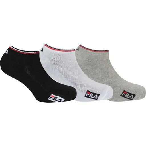 Fila INVISIBLE SOCKS IN BAMBOO 3 PAIRS PACK Ponožky, mix, velikost 39-42