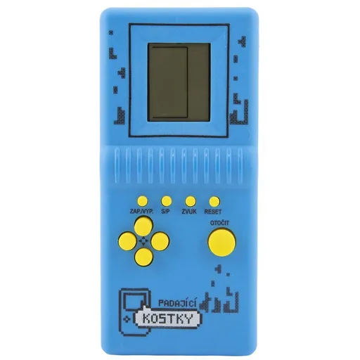 Digitální hra Padající kostky modrá