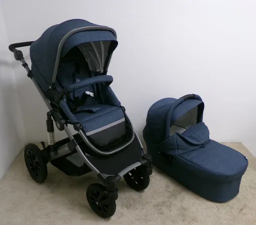 G-MINI Kočárek kombinovaný HERO Air Max Denim