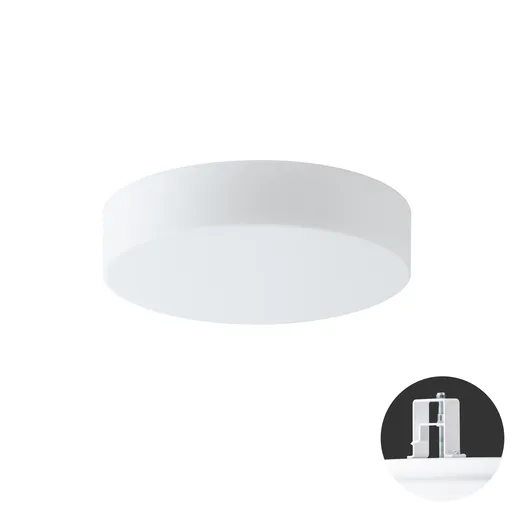 OSMONT ELS59382 ELSA V2 stropní/nástěnné skleněné polovestavné svítidlo bílá IP44 3000 K 11W LED DALI