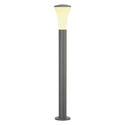 SLV BIG WHITE ALPA CONE 100, venkovní stojací lampa, TC-(D,H,T,Q)SE, IP55, šedý kámen, pr./V 7,3/108 cm, max. 24 W 228925