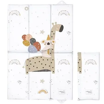 Ceba Baby Cestovní podložka 60×40 cm – Žirafa (5907672333045)