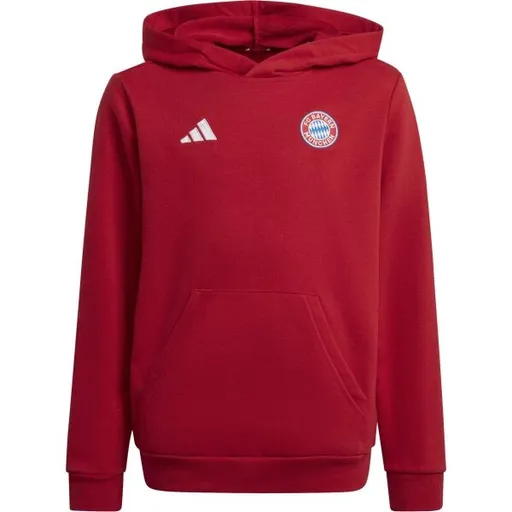adidas FC BAYERN KIDS HD Dětská mikina, červená, velikost