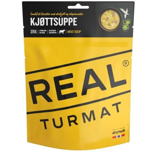 REAL TURMAT MASOVÁ POLÉVKA 370G Cestovní a expediční strava, dummy, velikost