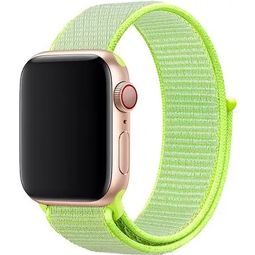 Eternico Airy pro Apple Watch 42mm / 44mm / 45mm / Ultra 49mm Satin Green and Green edge (AET-AWAY-SaGrG-42)