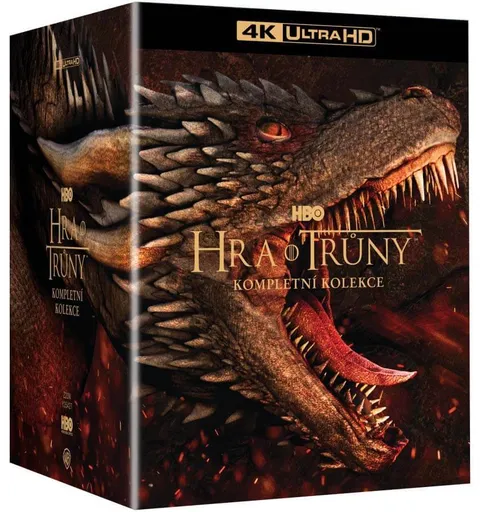Hra o trůny kolekce 1-8 (4K ULTRA HD BLU-RAY) 33 disků - Seriál