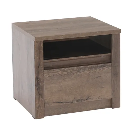 Noční stolek MONTANA, dub Lefkas