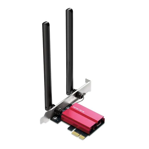 MERCUSYS MA86XE WiFi6E PCIe adapter (AXE5400, 2, 4GHz/5GHz/6GHz, Bluetooth5.3)