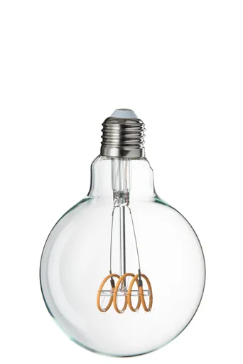 Žárovka Quad Loopy LED - 10*10*14 cm / E27 J-Line by Jolipa