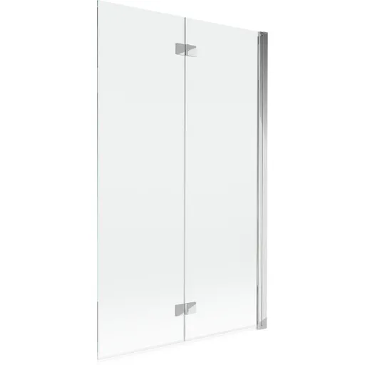 MEXEN MIST vanová zástěna 110x150 cm 6mm 2-s, chrom, čirá, pravá 8A9-110-002-01-00-P