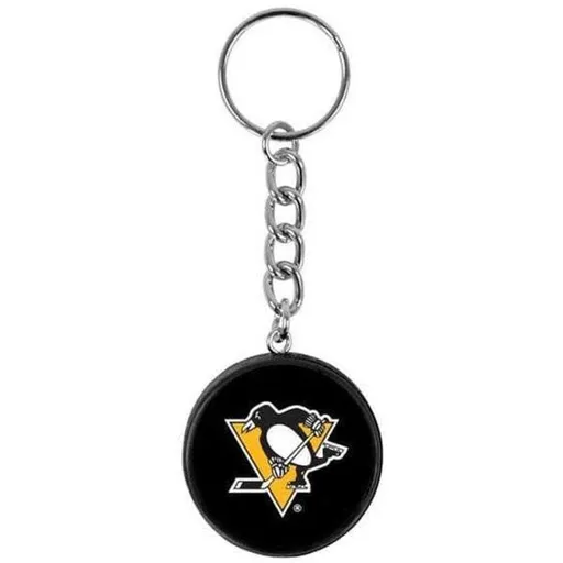 INGLASCO PITTSBURGH PENGUINS MINIPUK Přívěsek na klíče, černá, velikost