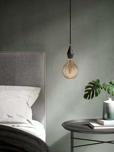 NORDLUX LED žárovka dekorační E27 Avra Square 2W jantar 1428070