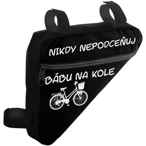 Cyklotaška – Bába na kole