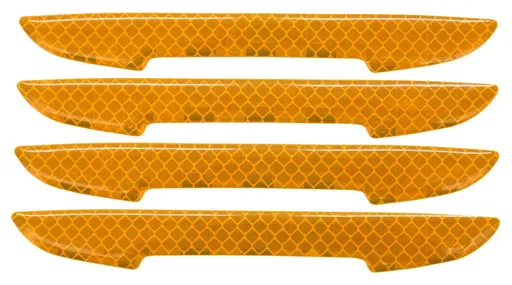 Compass 88515 COMPASS Chránič dveří samolepící DELTA žlutý, 4 ks