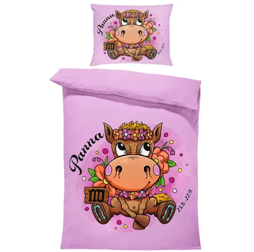 Povlečení Koňská znamení – panna (Rozměr : 1x140/220 + 1x90/70)