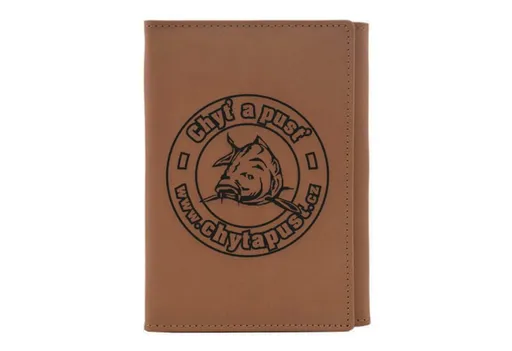 Chyť a pusť Kožené pouzdro na rybářské doklady natural,Chyť a pusť Kožené pouzdro na rybářské doklady natural