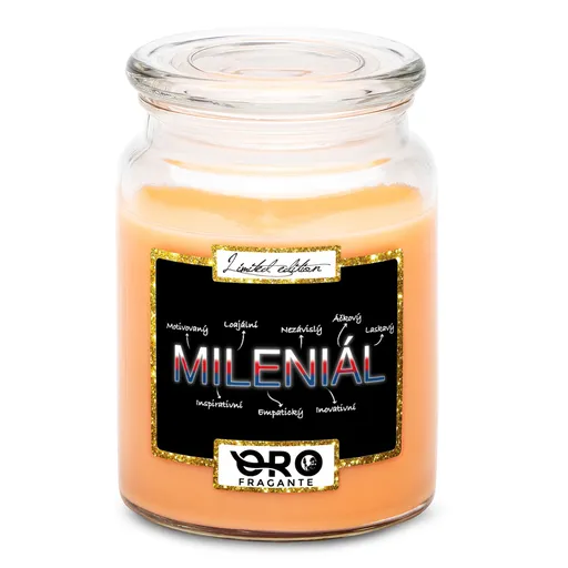 Svíčka Mileniál – vlastnosti (Vůně svíčky: Tropické ovoce)