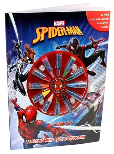 Spider-Man - Maľovanky s voskovkami - kolektiv autorů