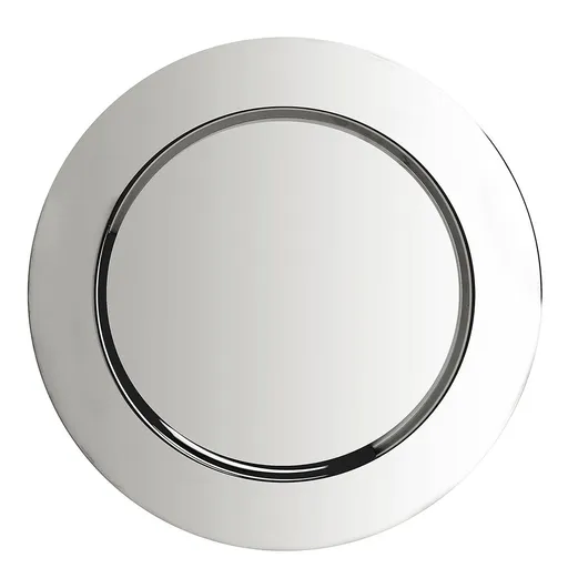 PIATTO Dekorační talíř - stříbrná